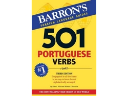 Libro 501 Portuguese Verbs de John J Nitti e Michael J Ferreira (Inglés)