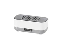 Limpiador de joyas ultrasónico, limpiador para el hogar | Limpiador multimodo de 360° (blanco)