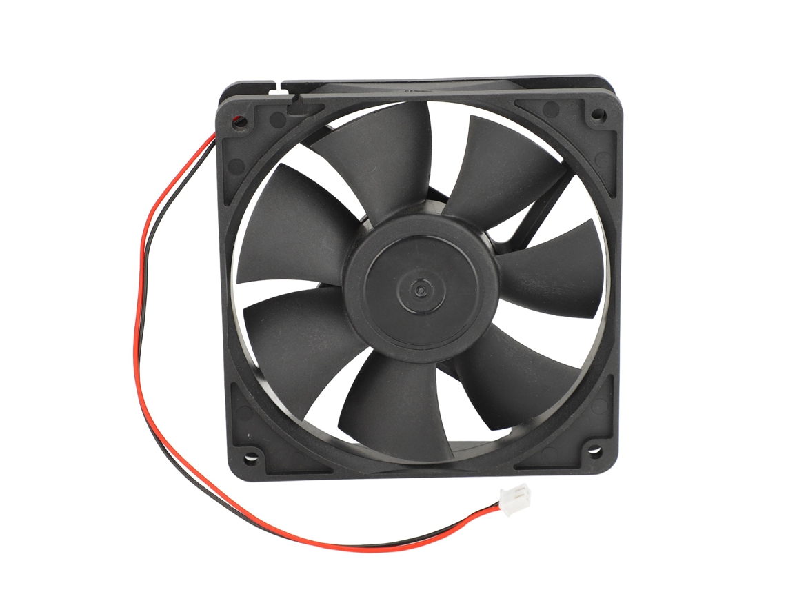 Ventilador de extracción axial de 12 V, 2600 rpm y 92,1 cfm para soldadura láser 3D casera.