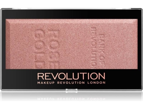 Iluminador REVOLUTION Ingot Highlighter Shade Rose Gold