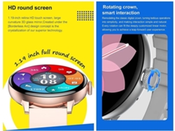 Smartwatch YIZHOOD YIZ1009 Plateado