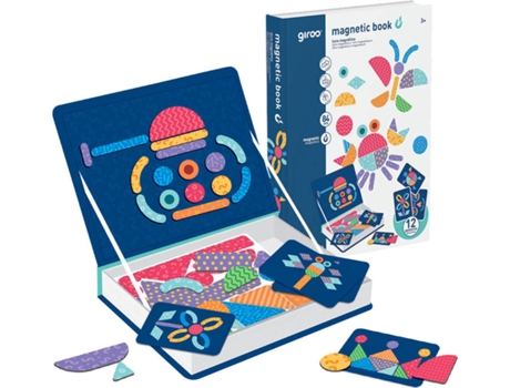 Juguete GIROS Play Libro Magnético Formas Geométricas (Edad Mínima: 3 Años - 19 x 4 x 40,5 cm)
