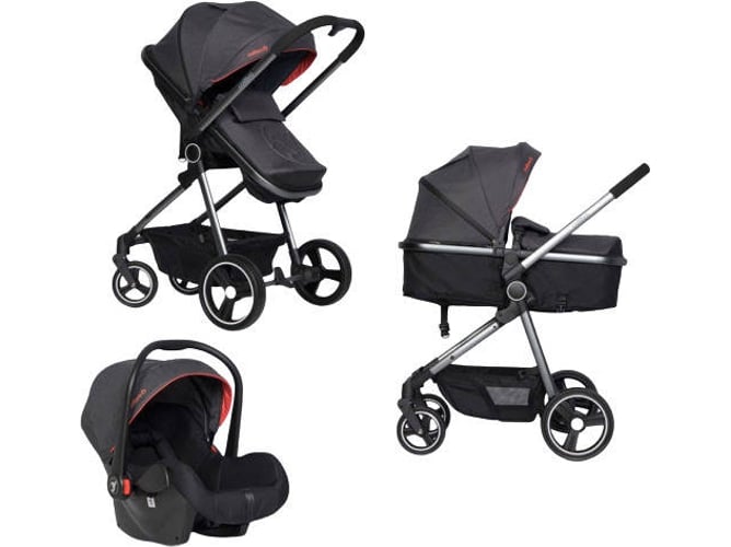 Carrito de Bebé Individual COLIBRO Onemax 3 In 1 Onyx