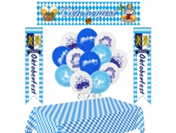 2026 Kit De Decoración Con Globos Para Oktoberfest Fiesta Bavaria Banner Globos Decoraciones Colgantes Para Festival De Cerveza Bávara