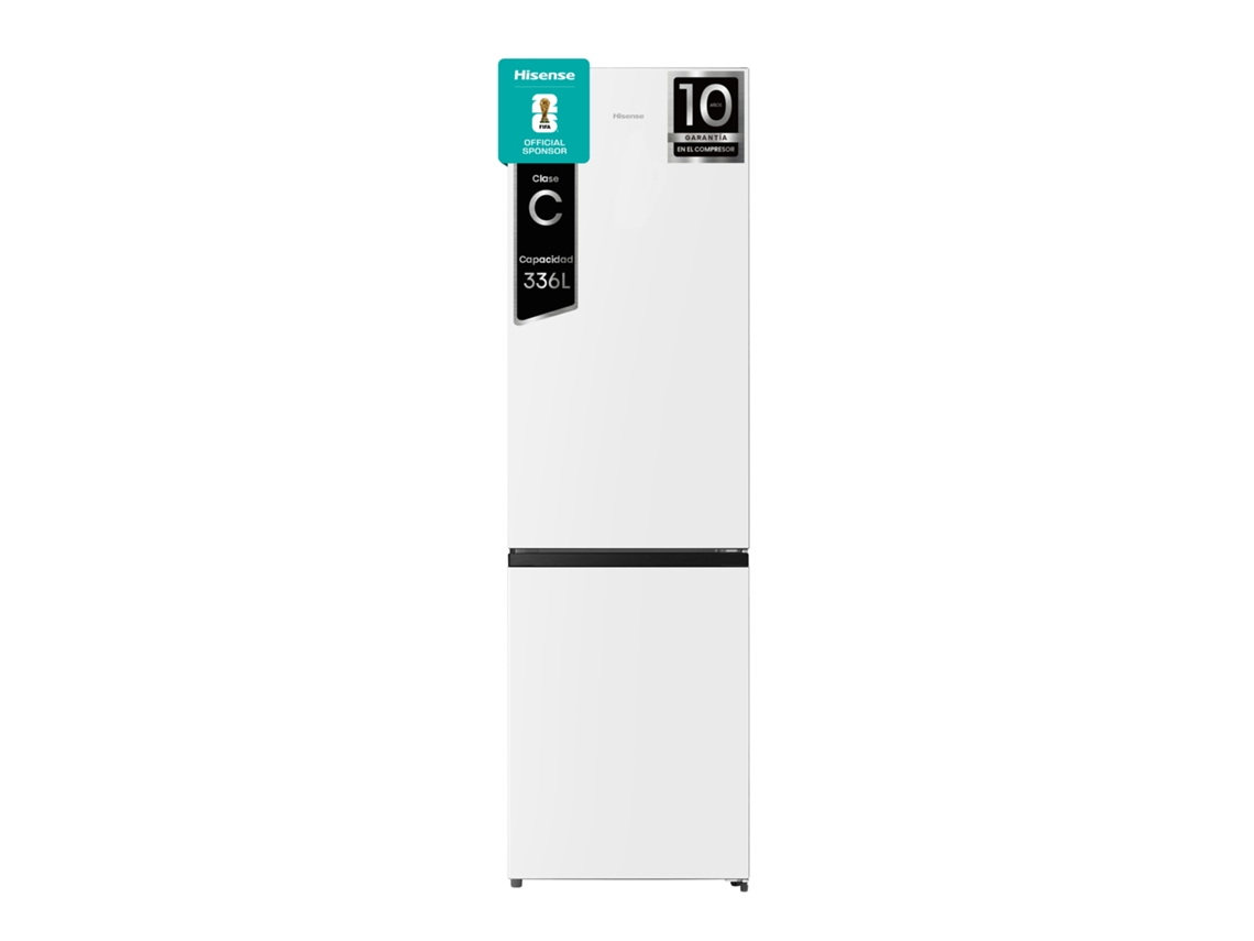 Frigorífico Combi HISENSE RB440N4AWC (No Frost - 201.7 cm - 336 L - Blanco)
