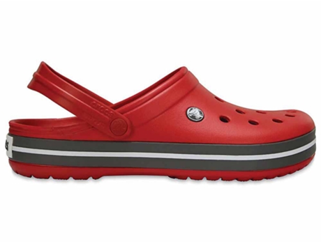 Zuecos CROCS Crocband Mujer (38-39 - Rojo)