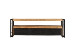 Maison Exclusive - Mueble De Tv Madera Maciza De Mango 120x30x40 Cm
