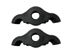 4 almohadillas de ciclismo para entrenador de bicicleta inteligente, almohadillas de pelota de tenis con absorción de impactos, equipo de entrenamiento en interiores Vayotoy