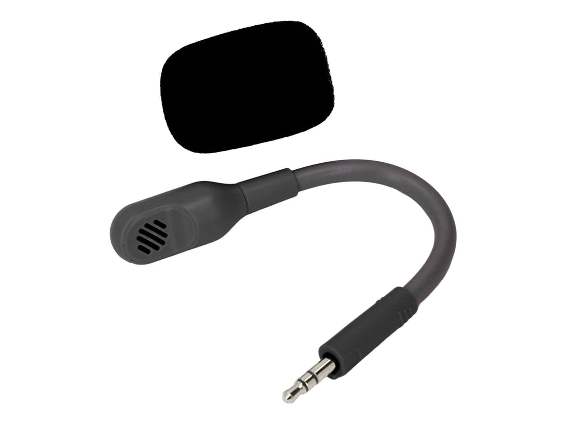 Micrófono De Brazo De Repuesto Para Auriculares Gaming Barracuda X, 3,5 Mm, Desmontable, Negro.