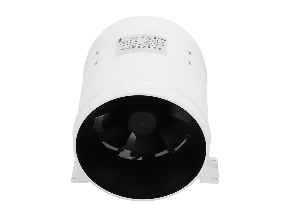 Extractor de hielo de 6 pulgadas y 350 CFM con control de velocidad