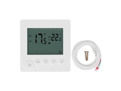 Termostato Digital De Alta Potencia De 4500 W Para Calefacción Eléctrica Por Suelo Radiante, Ca 90v-240v, Color Blanco.