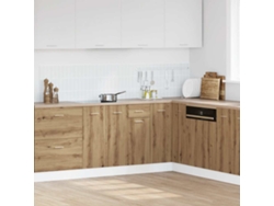 Mueble bajo Lyon Artisan de roble con cajones HARLANV1