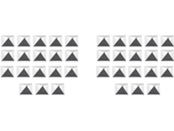 36 Piezas De Almohadillas Antideslizantes Para Tablas De Snowboard