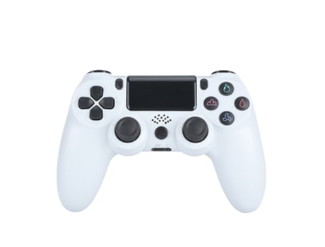 Mando PS4 KINSI Kinsi Dualshock (Inalámbrico - Blanco)
