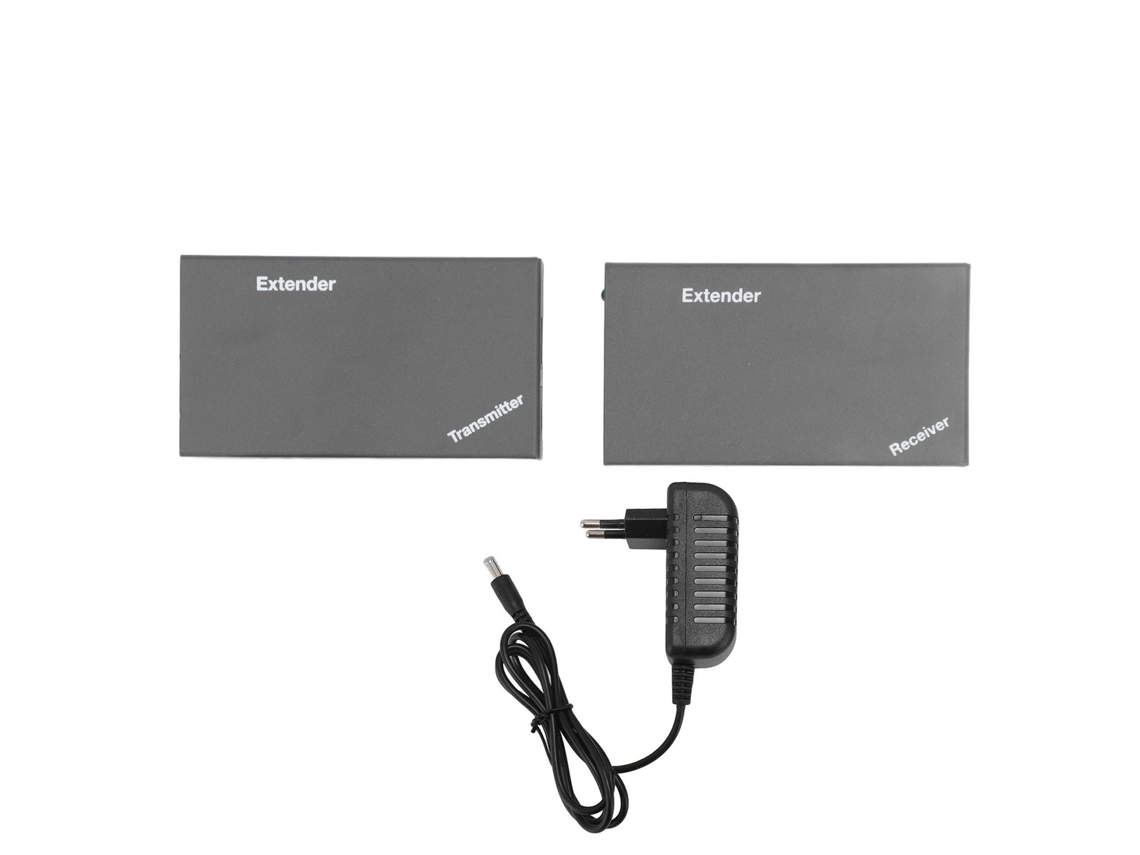 Kit Aetheria HD 1080p 60Hz Transmisor y receptor de vídeo estirador 60m RJ45 Linux Unix Dos Enchufe UE