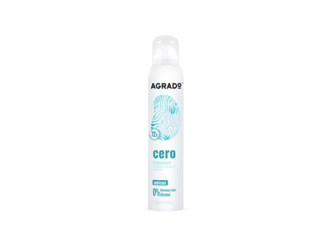 Desodorante antitranspirante en spray Zero 200 ml