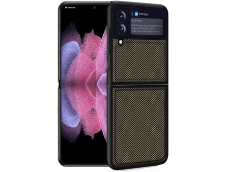 Carcasa Samsung Galaxy Z Flip 3 LOVEBABYLY Protectora Negro