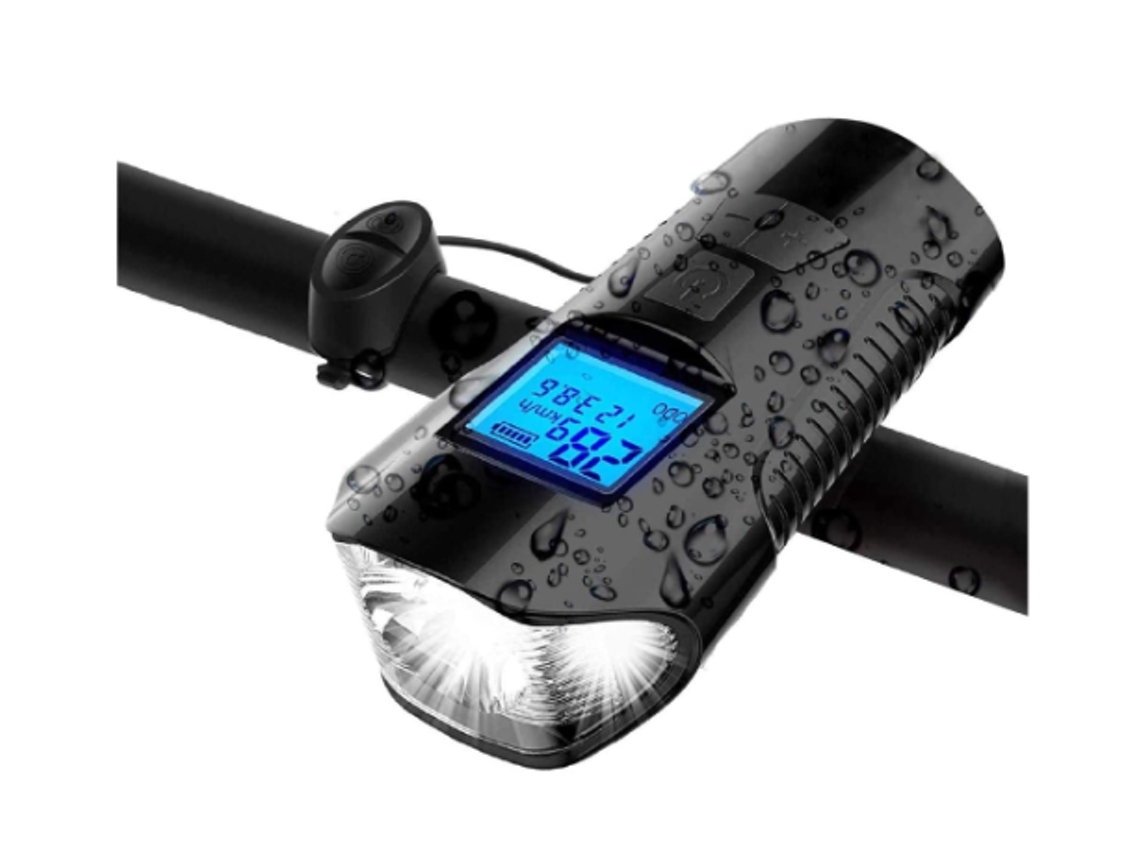 Juego de luces para bicicleta YIZHOOD DES155 (negro)