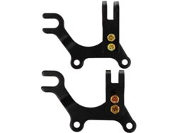 Adaptador Para Freno De Disco De Bicicleta De 20 Mm, 2 Unidades, Material Metálico Duradero, Fácil Instalación.