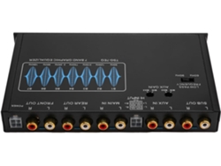 Ecualizador De Audio Para Automóvil De 7 Bandas, Ajuste De Ecualizador, Amplificador