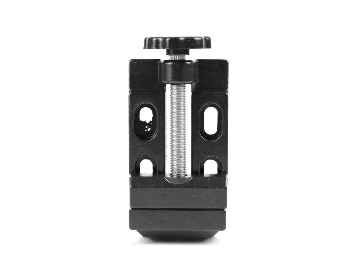 Mini Tornillo De Banco Con Abrazadera Fija De Aleación De Aluminio Para Taladrar Y Cincelar Con Abrazadera Plana.