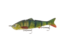 Señuelo De Pesca Artificial De Plástico Abs De 12 Cm/18 G Con 4 Secciones Y 3 Anzuelos Afilados. Señuelo De Natación Realista Y145-2