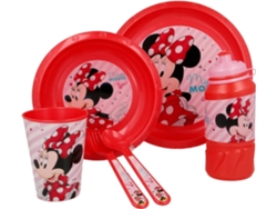 Set de Cocina MINNIE MOUSE MIN62393-40-U Rojo (Plástico)