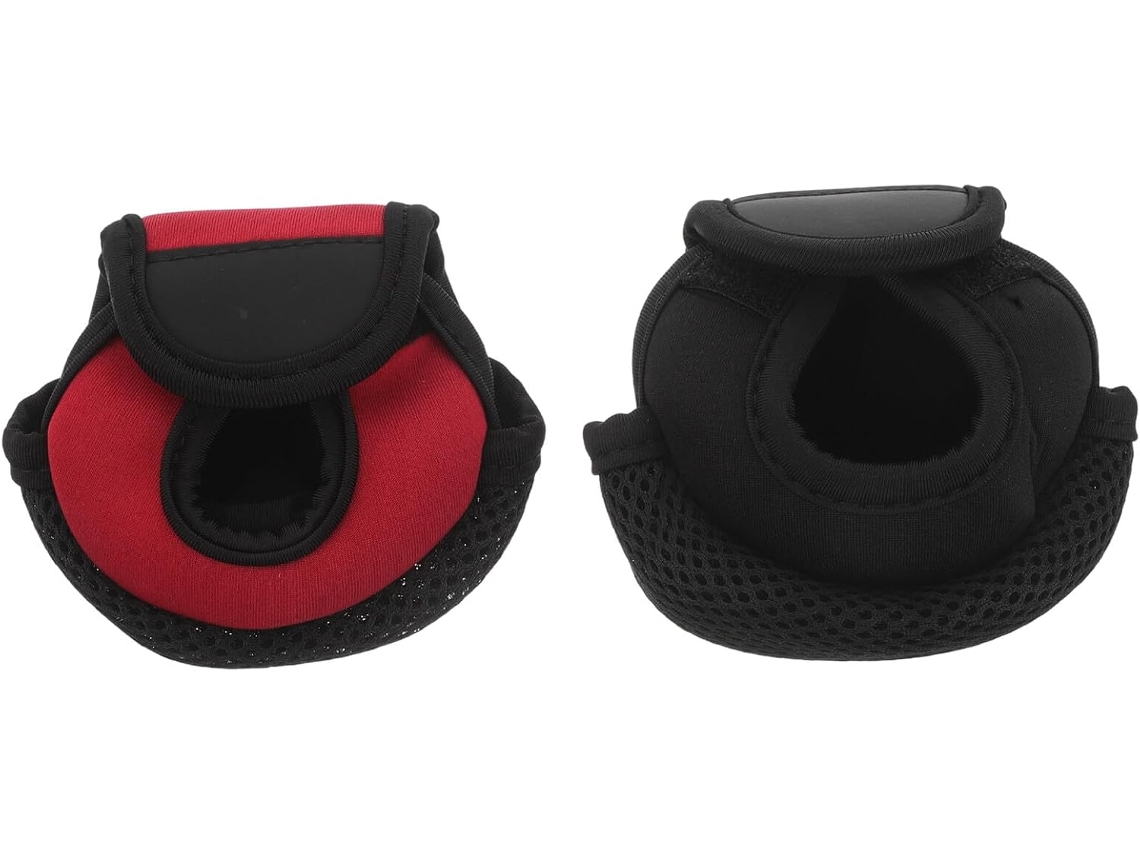 Juego De 2 Fundas De Nailon Bicolor Para Carretes De Pesca - Protección Ligera