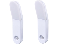 Lámpara De Noche Led Recargable De 2 Piezas Con Sensor De Movimiento E Inducción Inteligente.