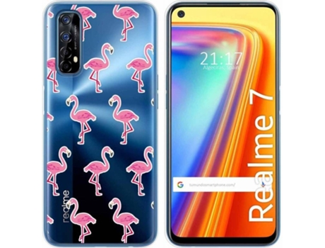 Carcasa Realme 7 TUMUNDOSMARTPHONE Flamenco Multicolor