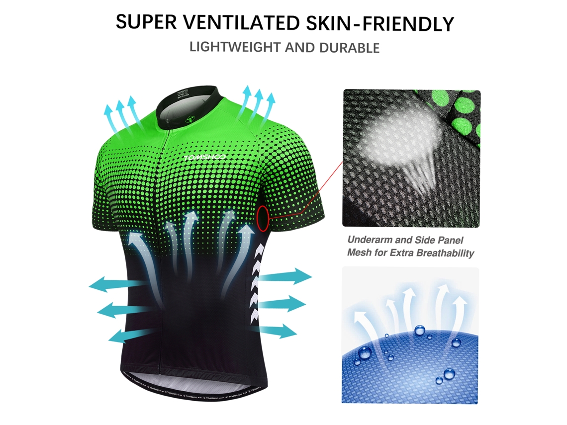 Conjunto De Maillot Y Culotte De Ciclismo Para Hombre Con Relleno De Gel 4d De Secado Rápido Para Verano.