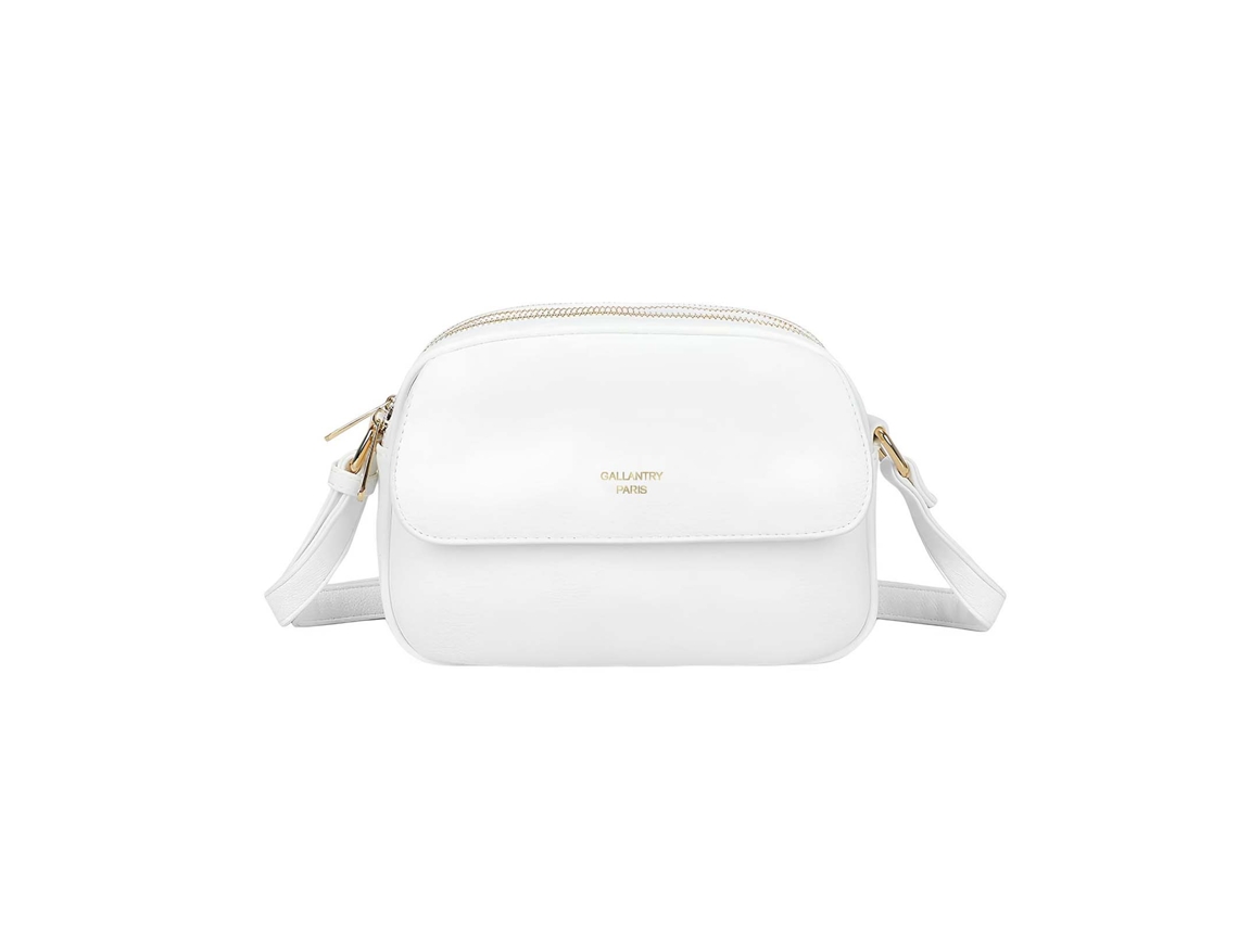 Bolso de hombro multibolsas Gallantry para mujer con solapa discreta