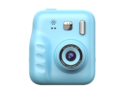 Cámara Polaroid a color: toma fotos, graba videos e imprime imágenes - Juguete infantil - Cielo azul