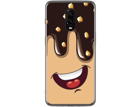 Carcasa OnePlus 6T TUMUNDOSMARTPHONE Helado Chocolate Multicolor