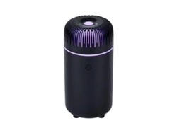 Difusor de aceite para coche Bestvite negro USB con 2 modos, luz multicolor, silencioso.