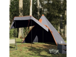 Tienda De Campaña Tipi Para 5 Personas Impermeable Gris