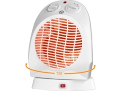 Calefactor Eléctrico Portátil De 2000 W Con Oscilación De 120°, 3 Ajustes Y Termostato.