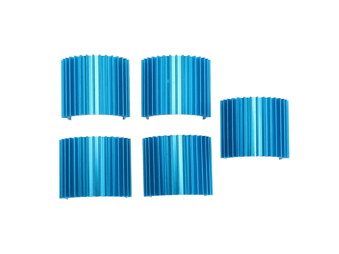 Mali 5pcs Dissipador de Calor para Motor de Rc 380 390 Brushless 2838 2845 Alumínio Diâmetro 28mm