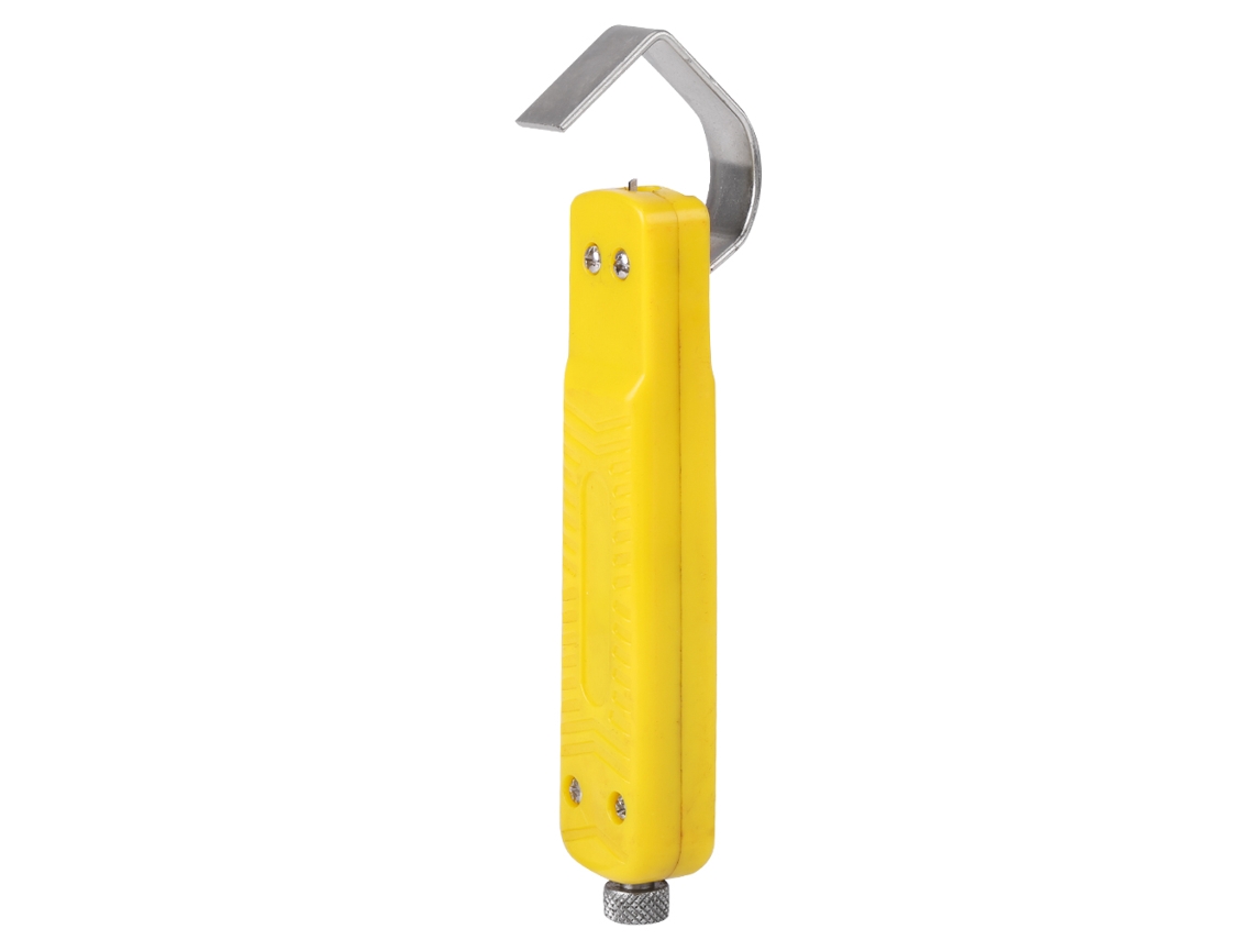 Herramienta Pelacables Amarilla Ly25-3 De 28-35 Mm Para Pvc, Caucho Y Silicona.