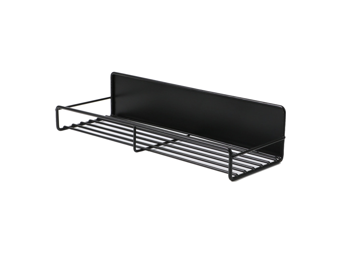 Estante Magnético De Pared Para Especias (no Requiere Taladro) - Metal - 30 X 10,5 X 7 Cm