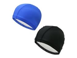 2 Paquetes Gorro De Natación Unisex Con Protección De Oídos Impermeable Revestido De Pu Cómodo Flexible Para Mujeres Hombres Niños Adultos