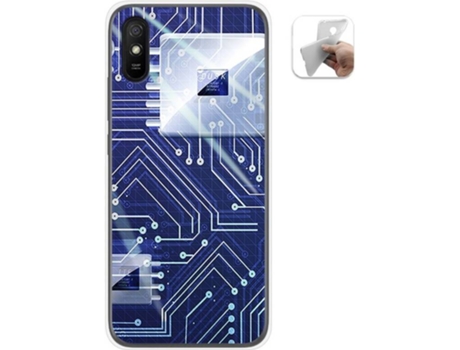 Carcasa Xiaomi Redmi 9A / 9AT TUMUNDOSMARTPHONE Circuito Multicolor