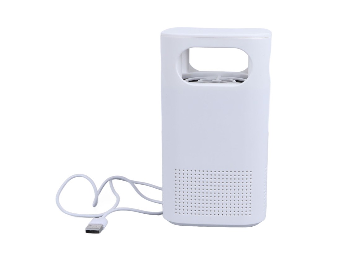 Purificador De Aire Portátil De 5 V Con Iones Negativos Para Coche Y Hogar: Elimina Olores De Mascotas Y Humo.