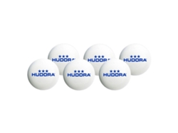 Juego De 6 Pelotas De Tenis De Mesa Hudora