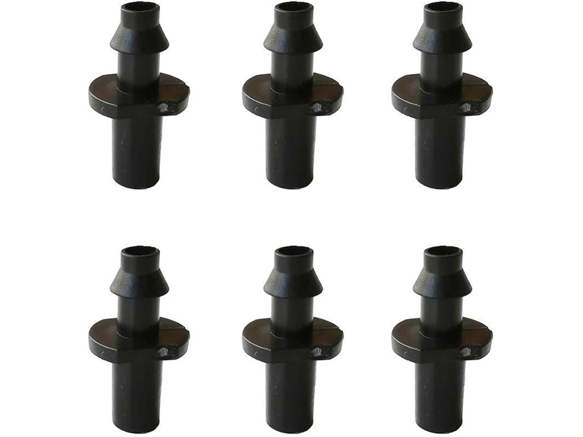 50 Unidades De Conector Manguera Riego Jardín Con Gancho Simple