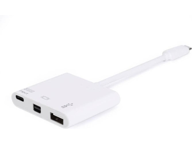 Adaptador EQUIP Mini USB C DisplayPort (Hembra-Hembra - 15 cm)