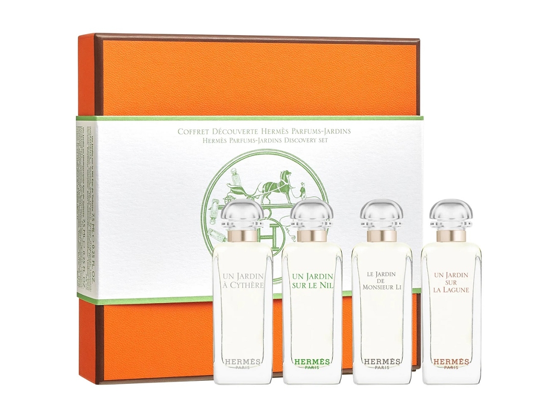 Coleção Hermès Parfums Jardins: Conjunto Eau de Toilette, 4 X 7,5ml HERMES