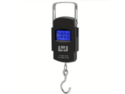 Balança Digital Eletrônica De Viagem Mdug, 55 Kg/10 G, Dupla Precisão, Para Pesar Bagagem E Para Caça/pesca.