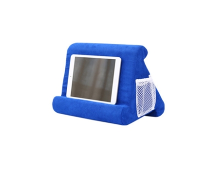 Soporte SLOWMOOSE Multifunciones para Tablet con Almohada de Refrigeración (Azul)