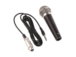 Micrófono Dinámico Profesional Con Cable Para Karaoke Y Actuaciones Vocales Con Sonido Nítido.